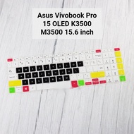 ASUS Vivobook Pro15 15.6inch Keyboard Cover OLED K3500 M3500 Notebook Keyboard Membrane Waterproof Dust proof Film QGD0