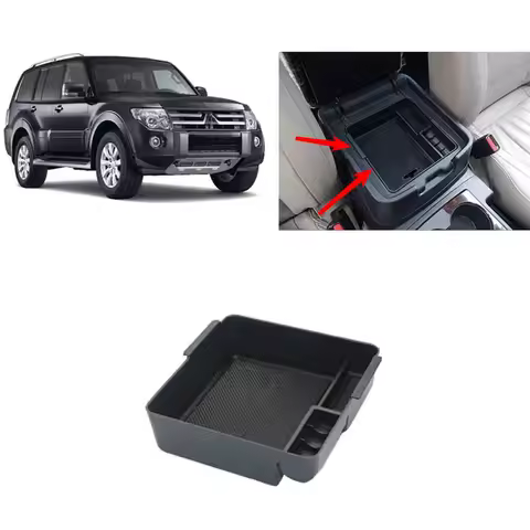 1 Piece Central Hand Rail Box for Pajero V93 V97 V87 Storage Box for Montero Store Content Box for S