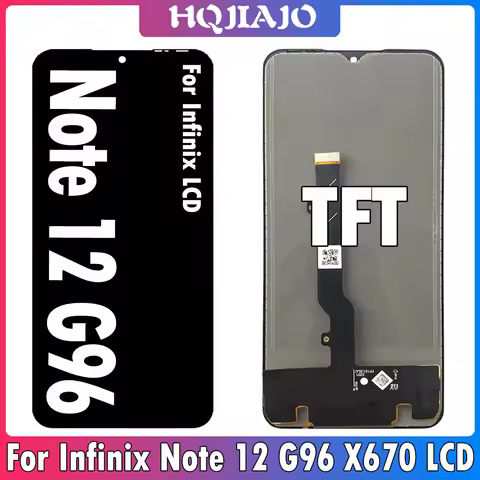 6.7" TFT For Infinix Note 12 G96 LCD X670 Display Screen Touch Digitizer Sensor Assembly LCD Replace