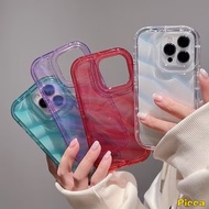 Luxury Simple Clear Candy Color Case Compatible for IPhone 15 7Plus XR 8Plus 11 14 13 12 Pro Max 15 