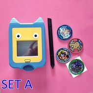 DX YOKAI  WATCH Whisper Yokai PAD / TAB with touch pen + 4 Pcs Medal