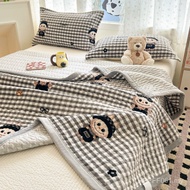 Wide-Brimmed Bed Cover Bed Cover Household Milk Velvet Student Thickened Bed Cover Cartoon Korean Do