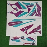BODY SET STICKER THAILOOK *KAWASAKI SERPICO-150 1995 YEAR