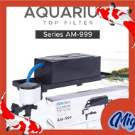 MESIN Hanging machine filter Box 1 set Armada AM 999 top aquarium filter top filter