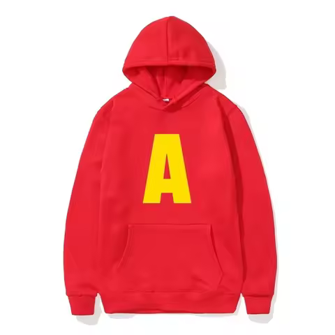 2025 Fashion Unisex Casual Sportswear Women's Hoody Alvin Chipmunk Halloween Costume Women's Pullove