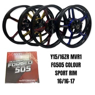 Y16ZR/Y15ZR MVR1 FG505 SPECIAL COLOUR SPORT RIM PNP 16/16-17