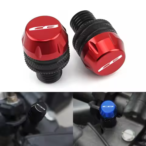 For Honda CB650R CB1000R CB650F CB600F CB500X CB500F CB 650R 1100 1000R Mirror Hole Plugs Screws Cov