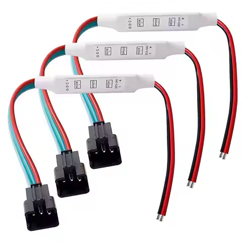 SP002E Mini 3 Keys RGB Led Controller For DC5-24V Pixels Dream Color WS2811 WS2812B UCS1903 16703 Le