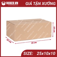 25x10x10 Combo 50 hộp carton Boxes đóng gói hàng giá tại xưởng