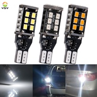 1X Canbus No Error T15 W16W 2835 15SMD LED Bulb Light W16W Amber Red White Cars LED Bulbs Tail Brake