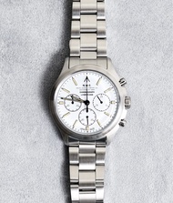 ส่งตรงจากญี่ปุ่น Naval Watch นาฬิกาควอตซ์สามตากันน้ำ42มม.