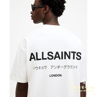 ALL SAINTS New Pure Cotton Short Sleeved T-shirt for Men and Women