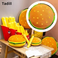 [dksqer] Hamburger Stuffed Cushion Pillow Cute Burger Gift Home Soft Hugging Toy