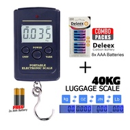 40KG Electronic Digital Luggage Scale Penimbang Digital Weight Scale Weighing Scale Fishing Penimban