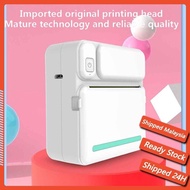 【Ready Stock】Mini Portable Thermal Printer Mobile Printer Photo Printer Home Phone Mini Printer Picture Printer Sticker