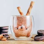 小熊雙層玻璃杯