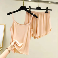 Alibaba 1688 Summer Womens Ice Silk Loose Fit Two-Piece Set Affordable Lightweight Casual Sportswear