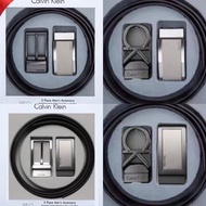 4款🔥2024 CK皮帶 calvin klein belt gift set 真皮腰帶 禮盒裝 生日禮物 情人節禮物