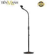 [Loại Tốt] Chân Micro Đế Tròn Cổ Cong Dr.Mic MS60 - Giá Đỡ Đế Kẹp Bom Mic Đứng Thu Âm Sân Khấu Micro