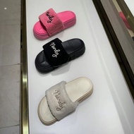 🔥包運費🔥🇰🇷NERDY 🆕️ 新款 LOVELY LETTER FLEECE 毛毛拖鞋