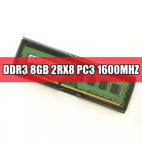 Original SEC Chipset 8G 8GB 2RX8 PC3 PC3L 12800U DDR3 1600MHZ PC Computer Desktop RAM Desktop Memory