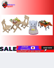 [ 100% Japan Import Original ] Sylvanian Families Doll Aozora BBQ Set-Elephant Girl- DF-16 Sylvanian Families Doll Aozora 烧烤套装-大象女孩- DF-16