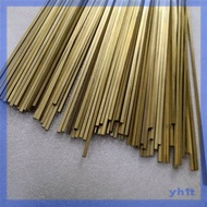 Brass Square Bar Small Square Copper Bar Thin Square Bar 1 x 1/1.5 x 1.5/2 x 2/2.5 x 2.5/4 x 4/5 x 5