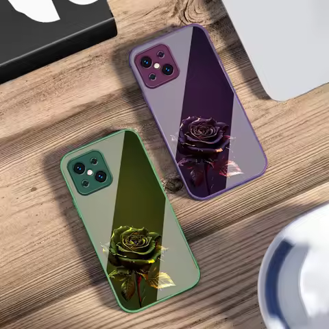 The Dark Golden Rose For Oppo Find X5 X8 Pro X3 Lite A72 58 73 54S F11 79 Reno 6 4Z 5G Nord N200 Tem