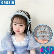 3SP | AC368 Crown Long Ribbon Children'sBANDO Children's PrincessBANDO Crown Budak Perempuan