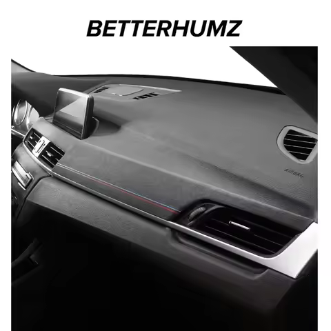 For BMW X1 X2 Serie F48 F39 Dashboard Panel Sticker Instrument Trim Cover Made of Alcantara M Perfor
