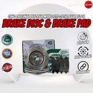 GINO BRAKE DISC / DISC ROTOR - PERODUA MYVI 2011-2016, AXIA, BEZZA