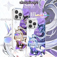 Suitable for Honor X9D X9C Smart X9B X9A X9 5G Phone Case Silver Wolf Anime Aurora Discoloration