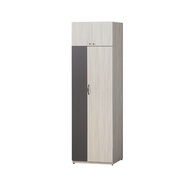 [特價]ASSARI-白雲木雙吊高衣櫃(寬79x深56x高237cm)衣櫃