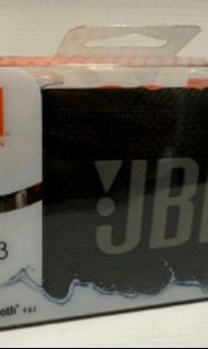 JBL Go 3黑色藍牙無線喇叭
