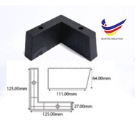 2.5"inch PVC L Leg Sofa leg divan bedframe leg cabinet leg #Kaki sofa kaki katil kaki Almari(4pac)