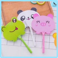 Cute Cartoon Character Fan Pens, Aesthetic Animal Pens for School Children
