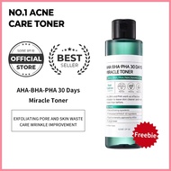Some By Mi Aha Bha Pha 30 Days Miracle Toner 150ml Exfoliating, Pore Care,Acne Removing Facial Cleanser