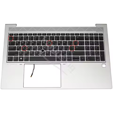 Rus US Keyboard for HP 15.6" EliteBook 850 G8 855 850 G7 Palmrest Topcase With Backlit