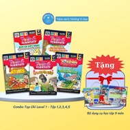 Book - young scientist magazine Combo Level 1 (volumes 1,2,3,4,5) - The young scientists