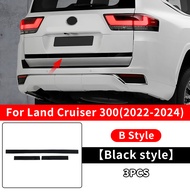 For 2021-2024 2023 Toyota Land Cruiser 300 Stainless Steel Tailgate Decoration Strip LC300 Interior