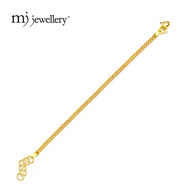 MJ Jewellery 375/9K Gold Mesh Chain Bracelet T033