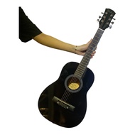 Mini Guitar Model Woim-30C With 6 Molded Strings Size 1/4 30 Inch Imported Wooden Acoustic Guitar