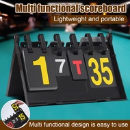 Scoreboard 4 Digit Flip Premium Sport Multi Scoreboard Portable