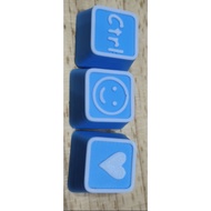 clicky keychain with your name on tags keyboard keys