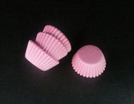 PaperCase Alas Kertas Cup Kue Kering Coklat Nastar Mochi Pink Cantik