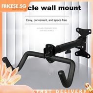 [fricese.sg] Bike Rack Wall Hook Bike Wall Hanger Foldable Cycling Rack for Home Space Saving