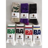 BAPE Big LOGO Socks Ape Man/Classic LOGO/Sports