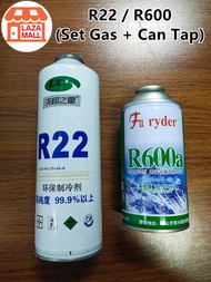 R22 / R600 Refrigerant Gas Aircond MOTOR PETI AIS Refrigerant Air Conditioner Rumah Air cond PENYAMA