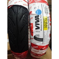 [100% ORIGINAL] VIVA FT238 70/90-17 TUBELESS TYRE 2025 STOCK