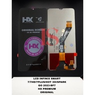 LCD INFINIX SMART 7 FULLSET TOUCH SCREEN LCD SMART 7/7 HD/7PLUS/SPARK GO 2023-BF7 LCD Original